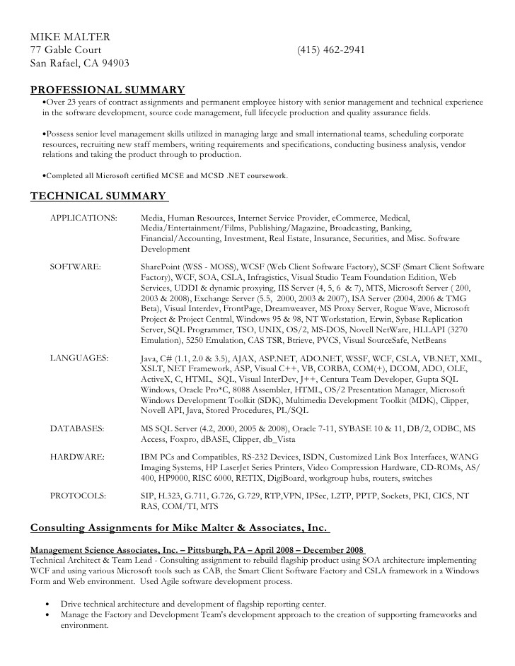 download resume in ms word formatdoc