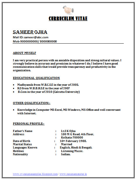 Resume format for Call Center Job Fresher Bpo Call Centre Resume Sample 1 Resume format Resume