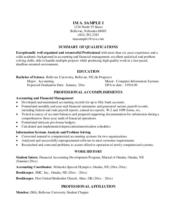 Sample Basic Resume Examples Basic Resume Example 8 Samples In Word Pdf