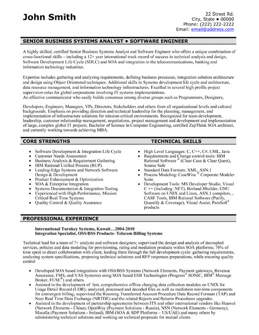 resume format download for software