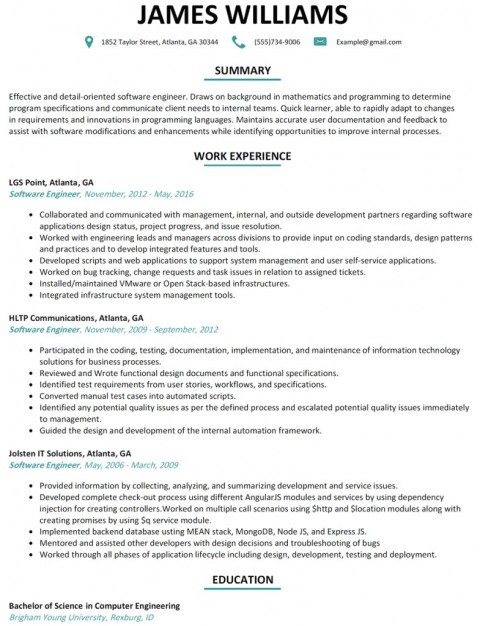 002 software engineering resume template latex latex resume template 10