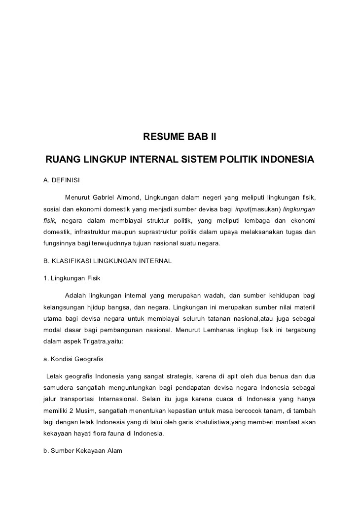 resume buku sistem politik indonesia karya a rahman hi