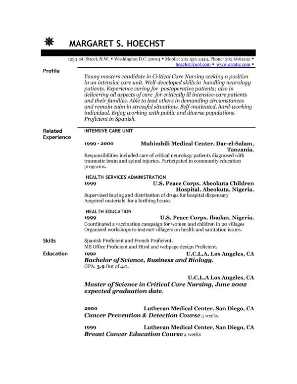 elements professional accurate resume