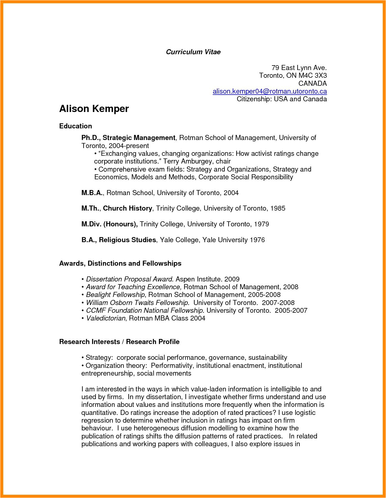 12 13 yale resume template
