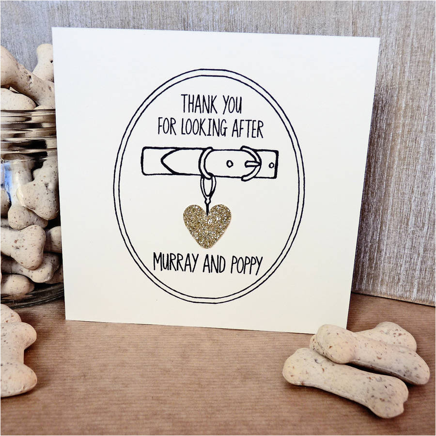original personalised thank you for looking after pet card jpg