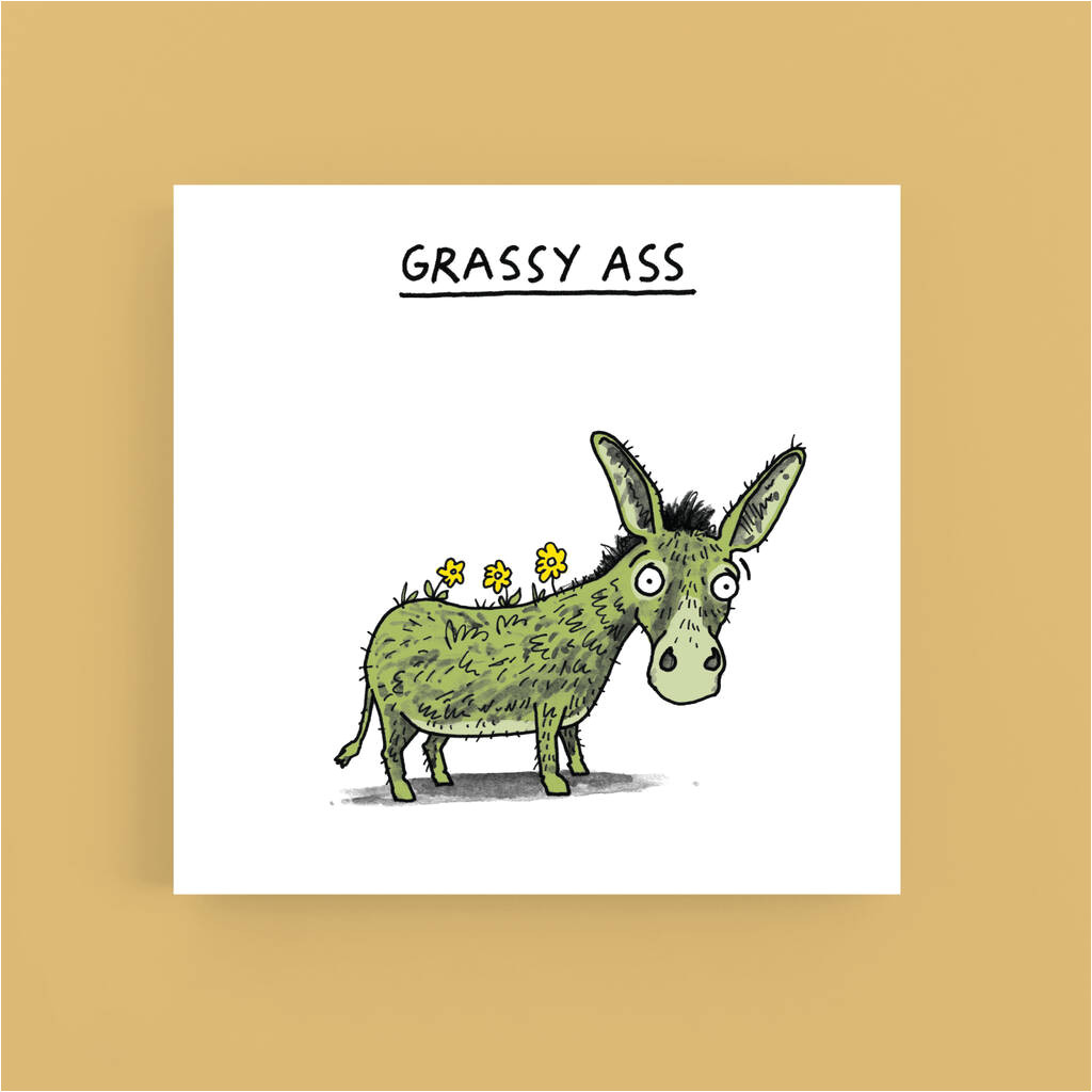 original grassy ass thank you card jpg