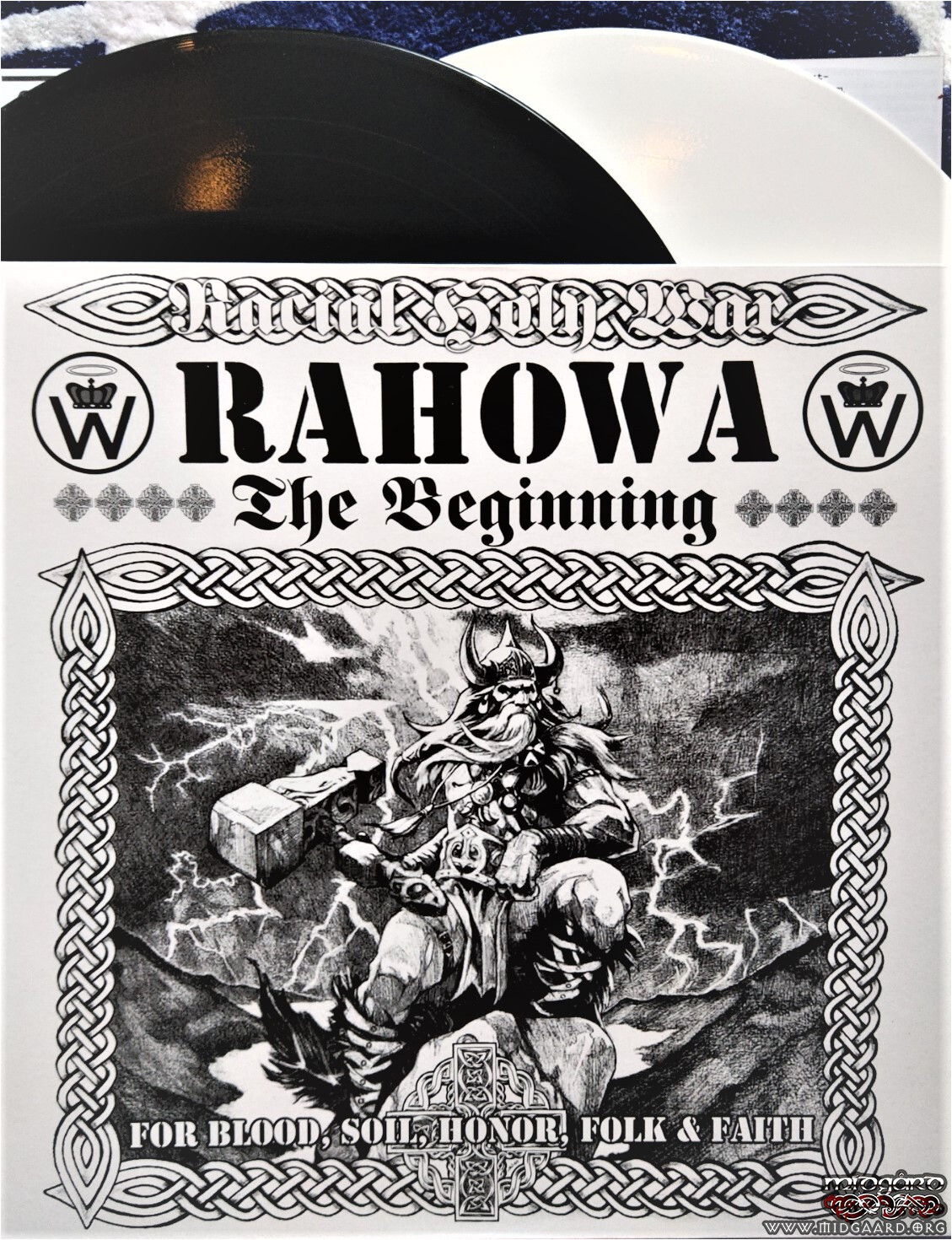 Army Hail and Farewell Card Rahowa the Beginning Vinyl