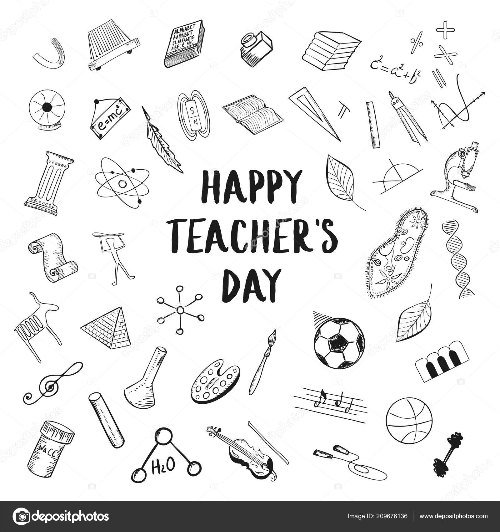 depositphotos 209676136 stock illustration happy teacher day greeting white jpg