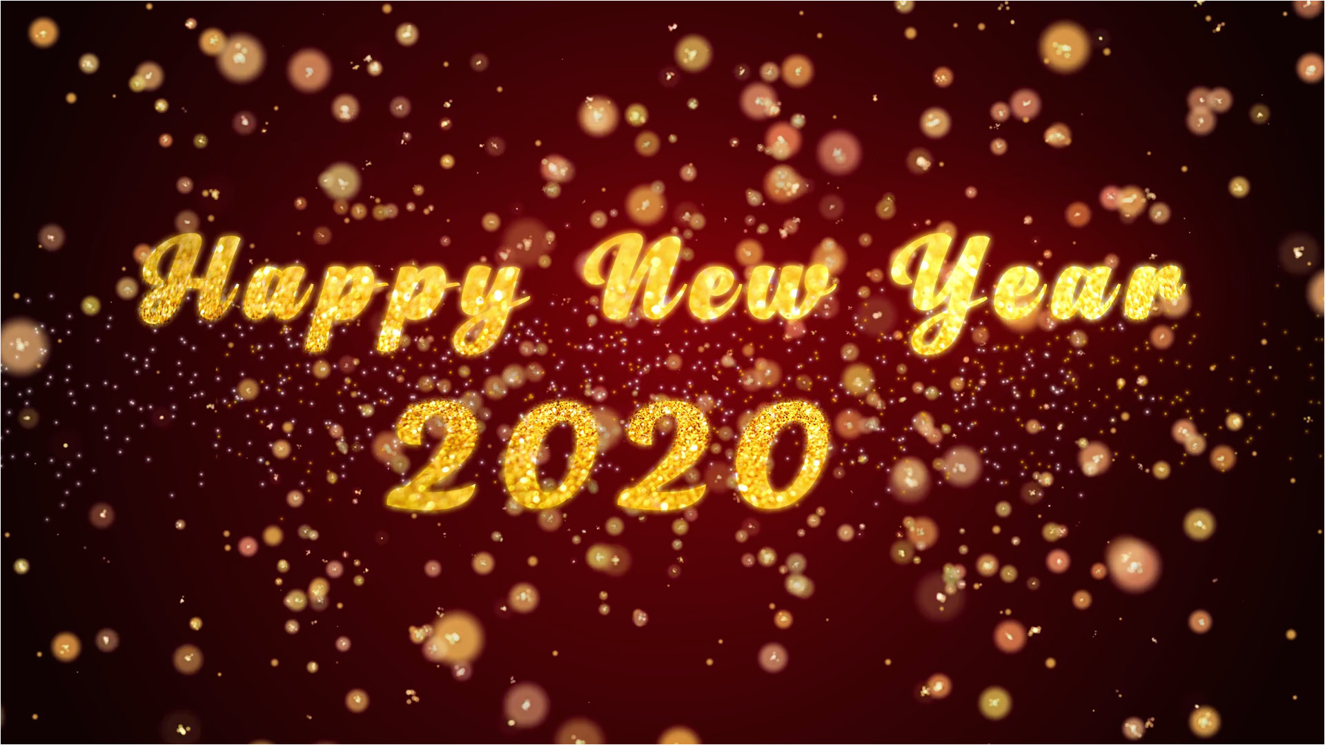 happy new year 2020 greeting card png