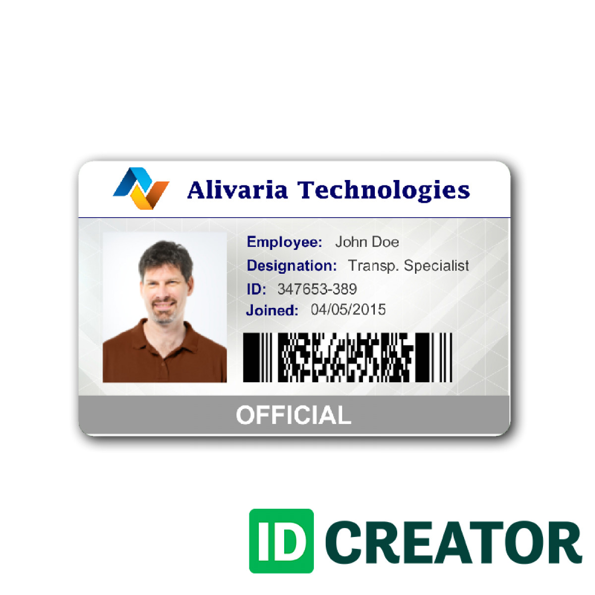 61 online employee id card template ai with stunning design with employee id card template ai jpg