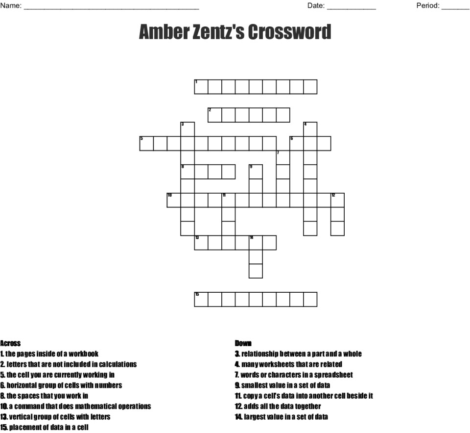 20spreadsheet part crossword amber zentzs wordmint amber zentzs crossword 72819 20 960x883 png