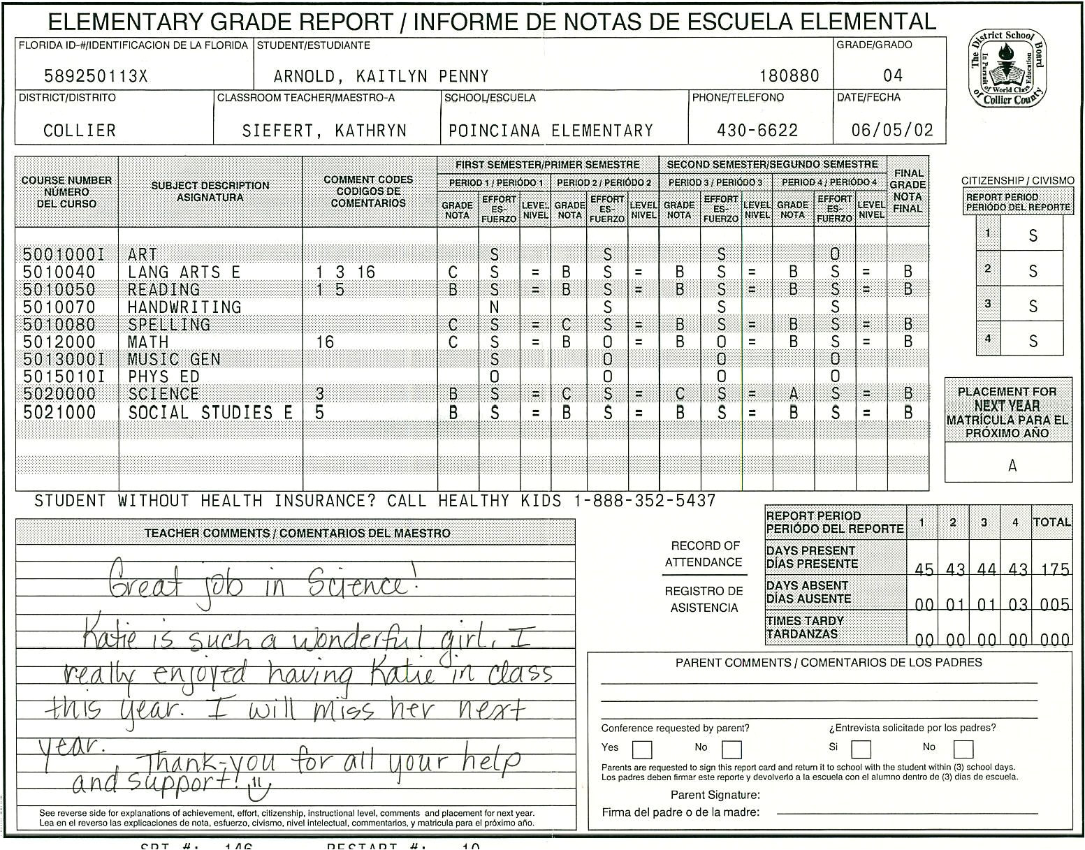 Blank High School Report Card Template Elementary School Report Card Template Report Card