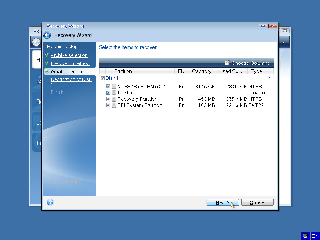 Blank or Unsupported Sd Card Fix Acronis True Image Recovering Windows From A Boot Failure