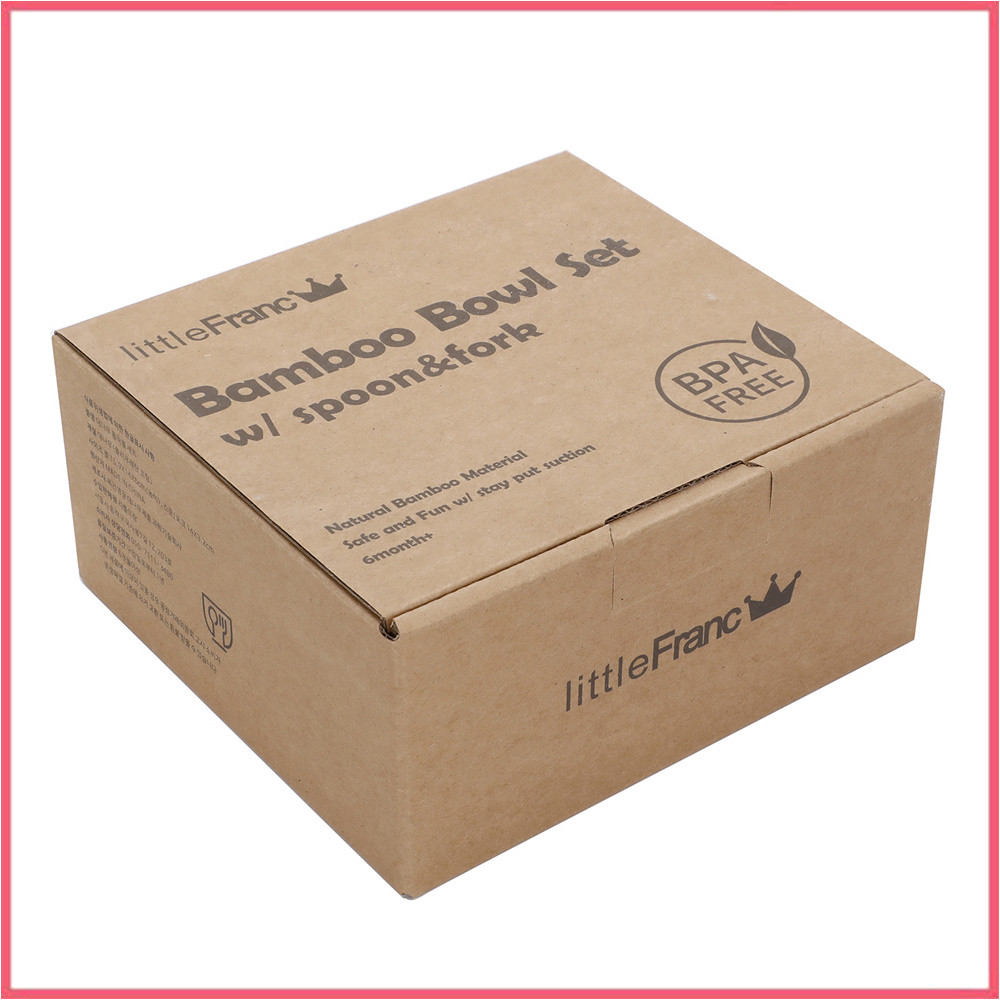 ecofriendly natural brown kraft corrugated bamboo product gift packaging box manufacturer supplier factory jpg