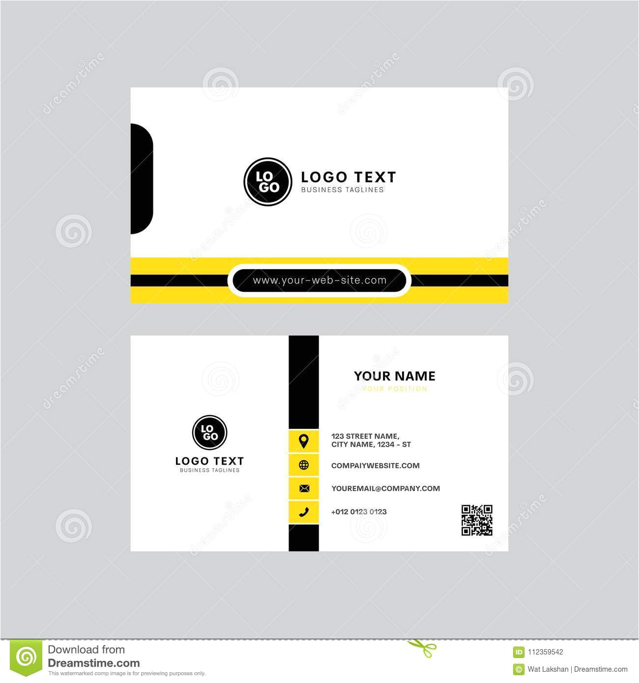 professional modern yellow black color business card invitation card design professional business card vector design 112359542 jpg