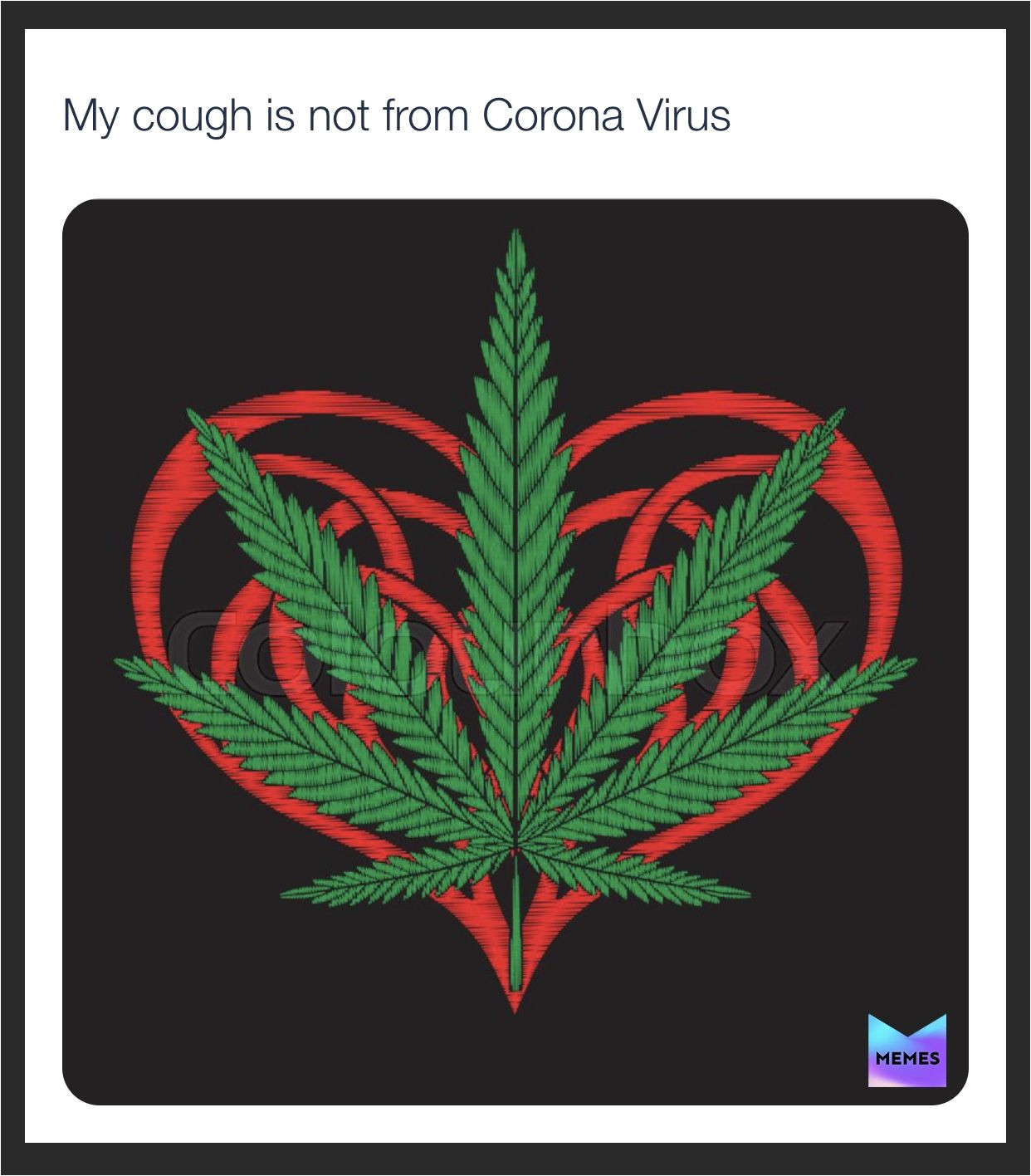 Cannabe Your Valentine Card with Joint 4 20