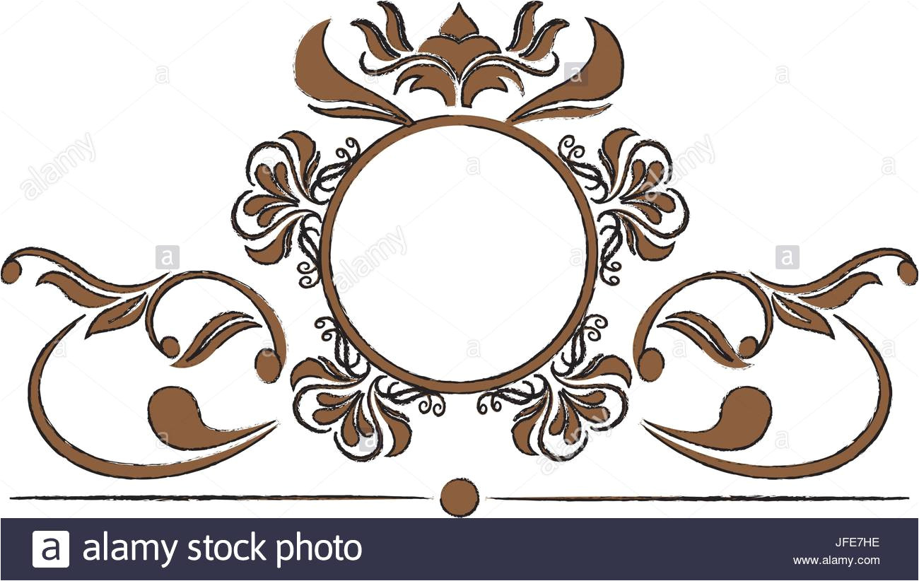 floral frame border decorative design element and fancy ornament jfe7he jpg