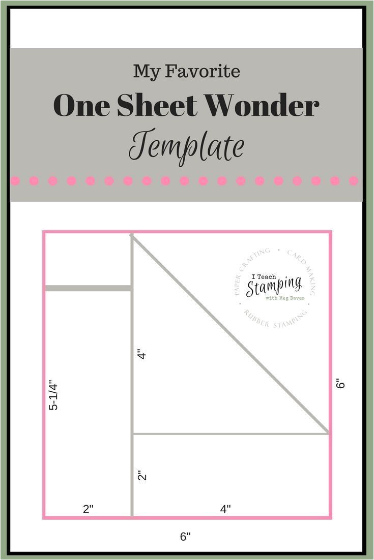 Card Inserts for Handmade Cards One Sheet Wonder Template for Batch Card Making Mit Bildern