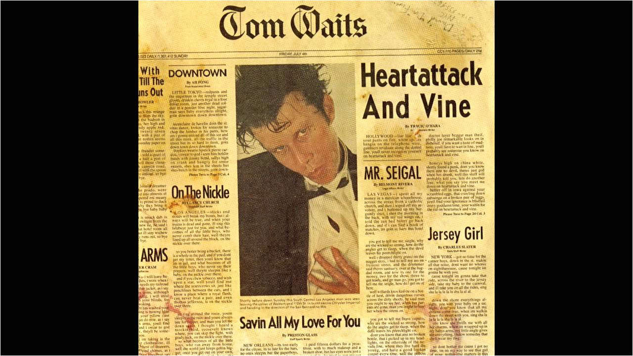 Christmas Card From A Hooker In Minneapolis Lyrics tom Waits Mr Siegal