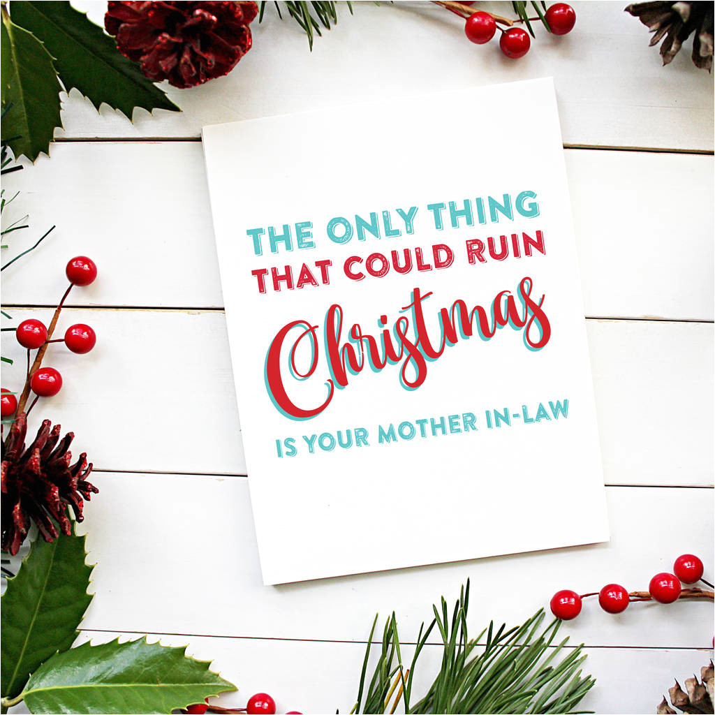 original merry christmas cheeky mother in law card jpg