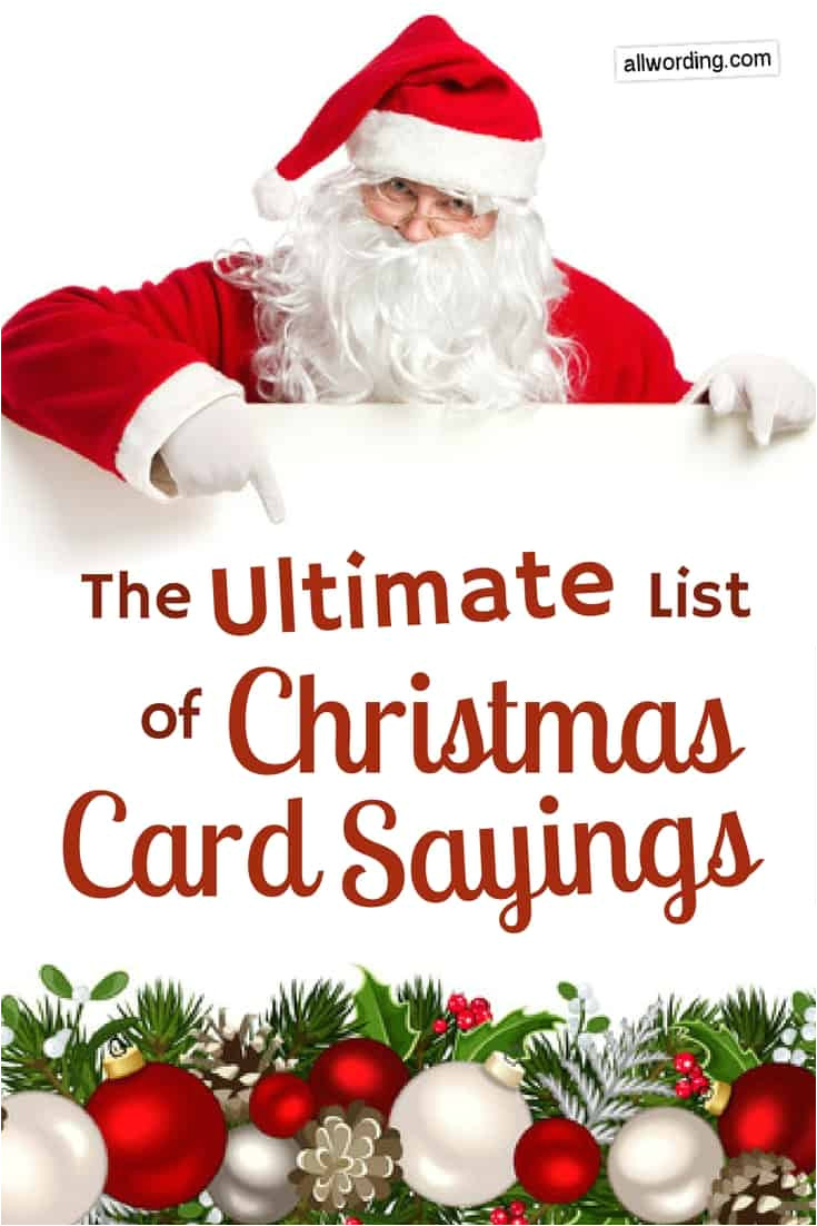 ultimate christmas card sayings pin jpg