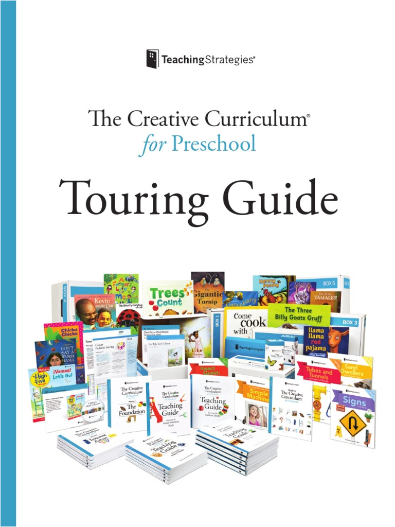 Creative Curriculum Intentional Teaching Card List the Creative Curriculum for Preschool touring Guide