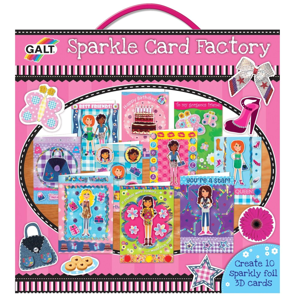 galt toys girl club 3d sparkle card factory gift jpg