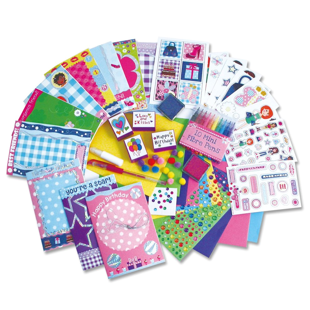 Dinosaur Wrapping Paper Card Factory Galt toys Girl Club 3d Sparkle Card Factory Gift
