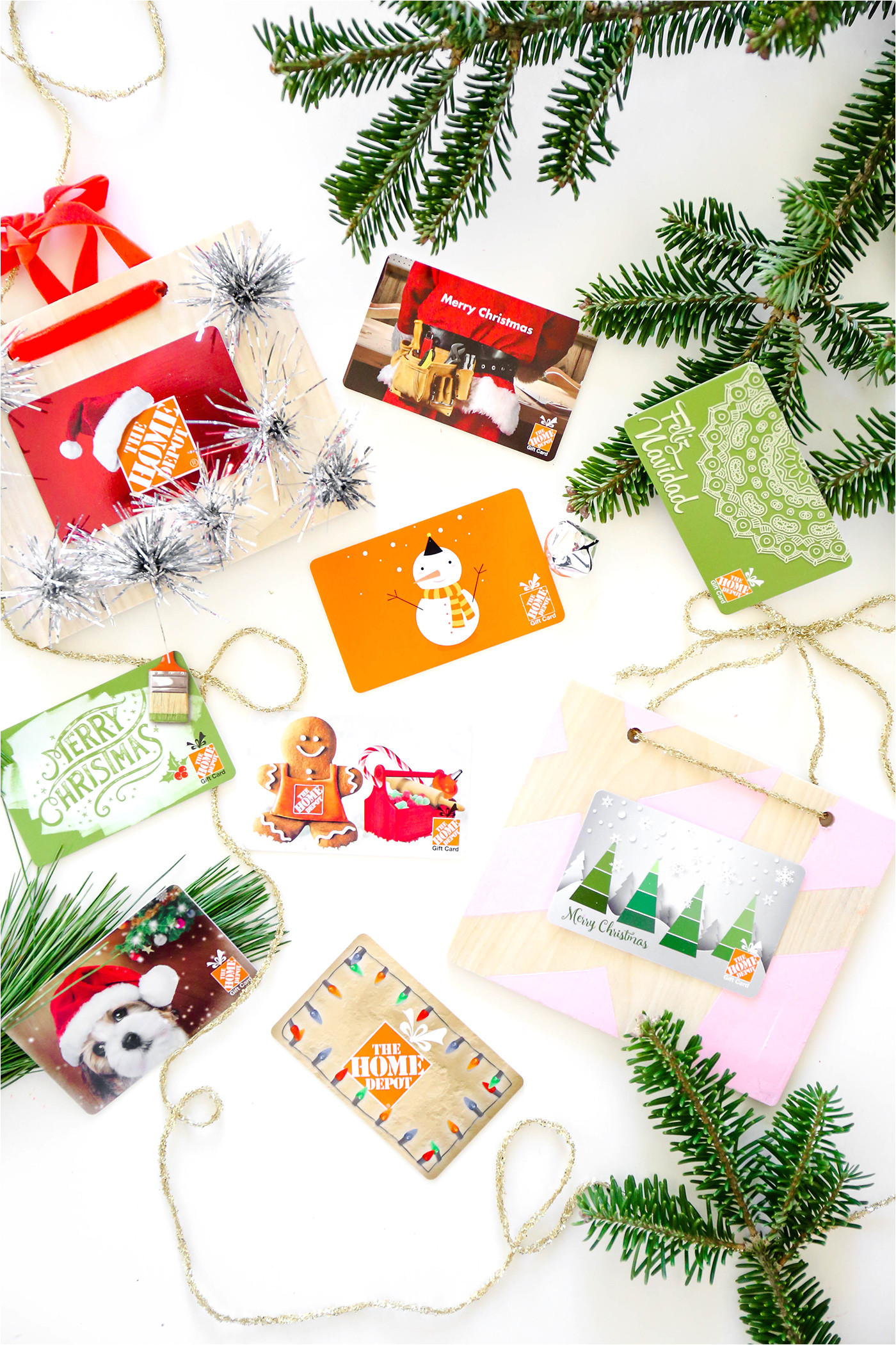Diy ornament Place Card Holders Missionmerry Diy Gift Card Holders to Hang From the Tree