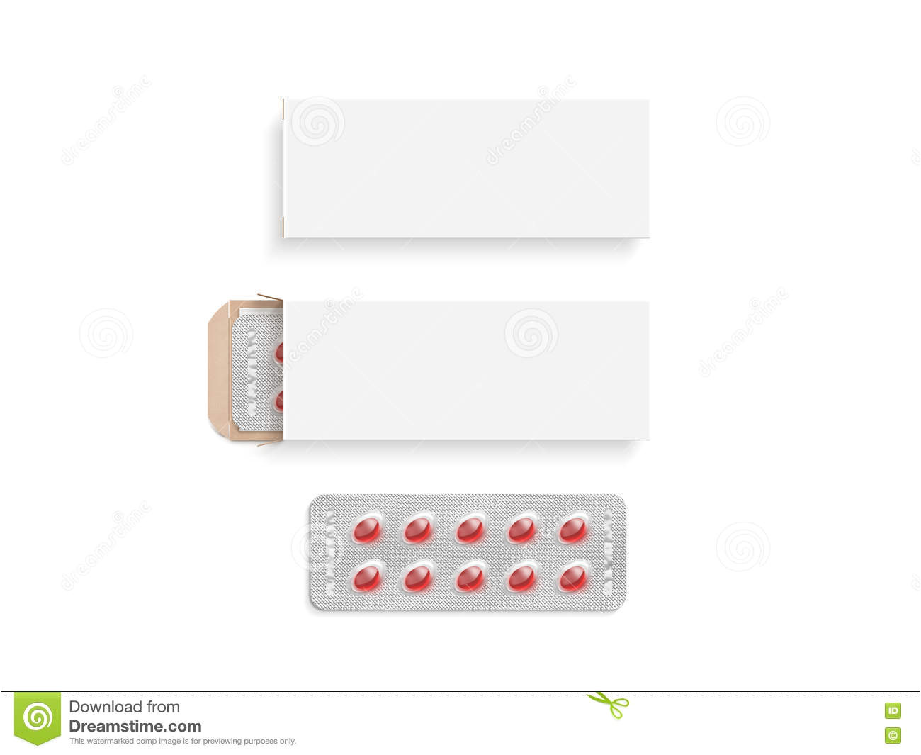 blank white pill box design mockup set d illustration clear blister pillbox template mock up open close red tablets cardboard 76134561 jpg