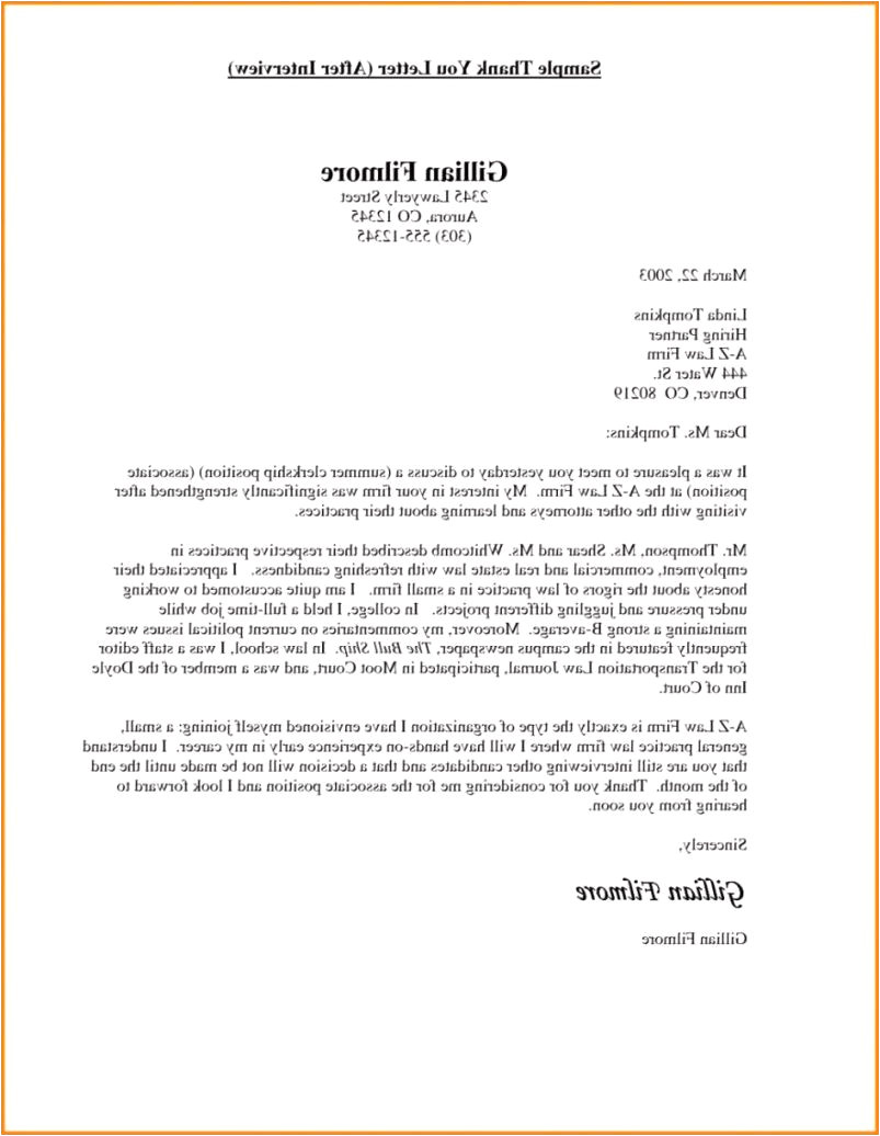 Example Of Thank You Card 11 Resume Thank You Letter Examples Radaircars Com