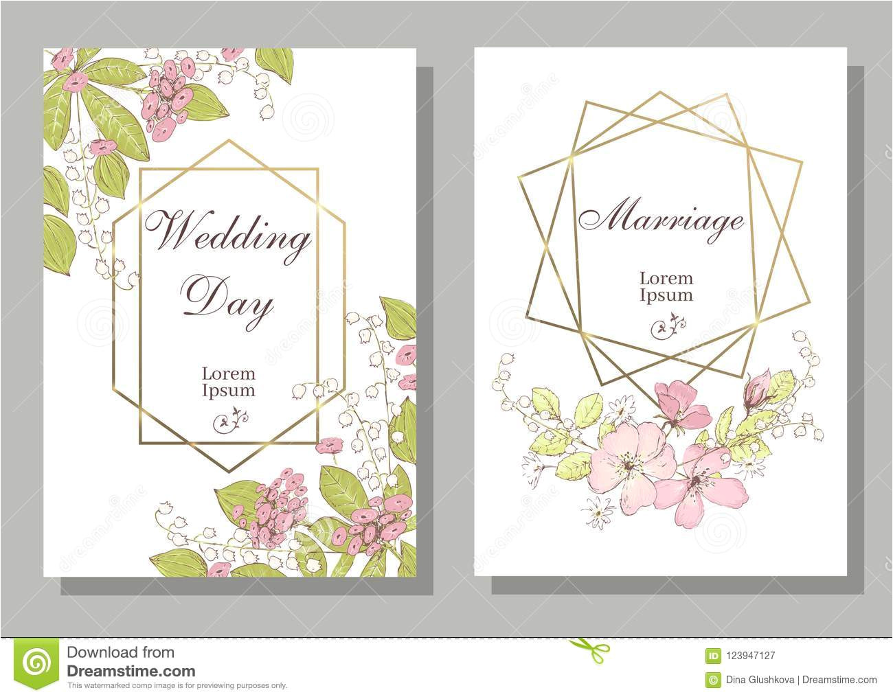 set card wiid rose may lily leaves geometrical fra set card wiid rose may lily leaves geometrical frame 123947127 jpg