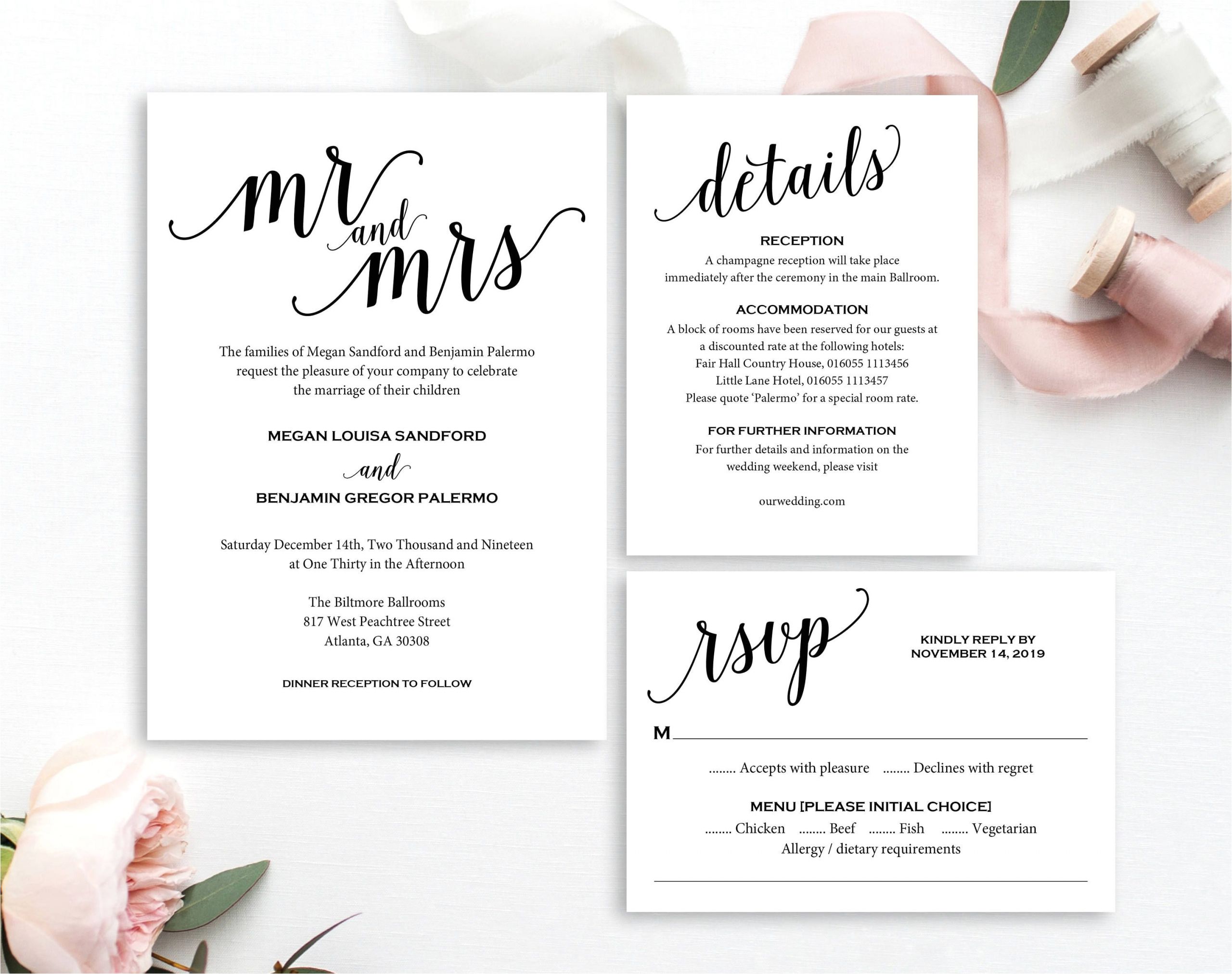 Friends Card for Marriage Invitation Invite Your Family and Friends to Your Wedding with This