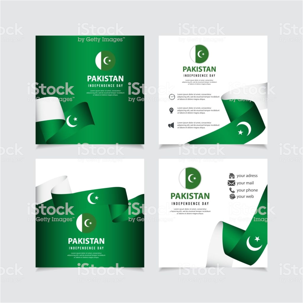 pakistan independence day vector template design illustration for vector id1166551212