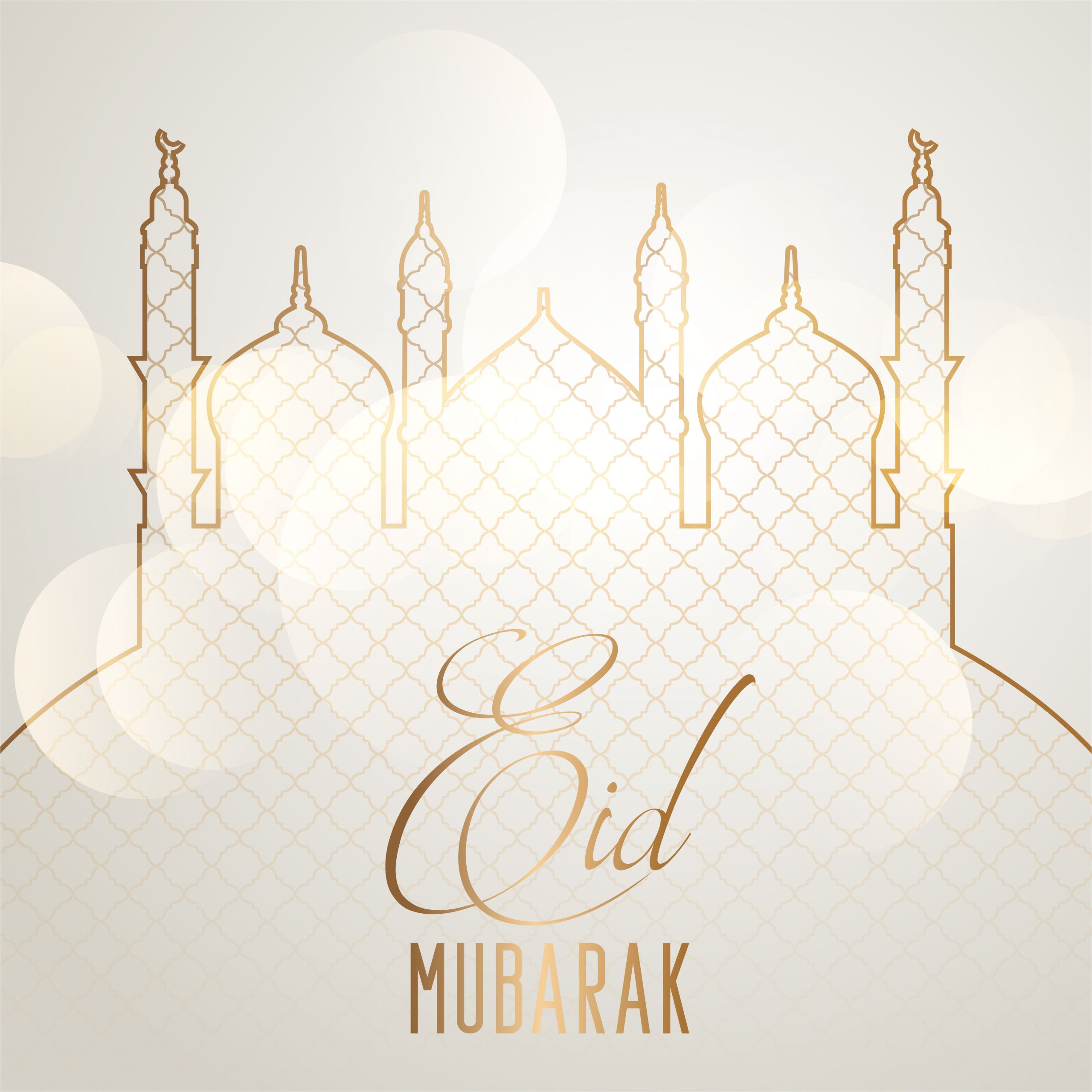 elegant eid mubarak background vector jpg