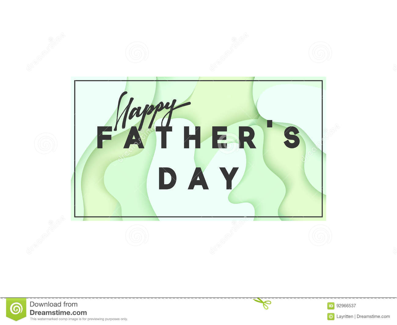 happy father s day greeting card background vector illustration 92966537 jpg