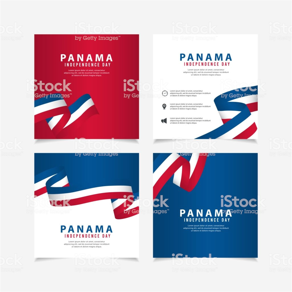 independence day of panama design illustration template design for vector id1179855319