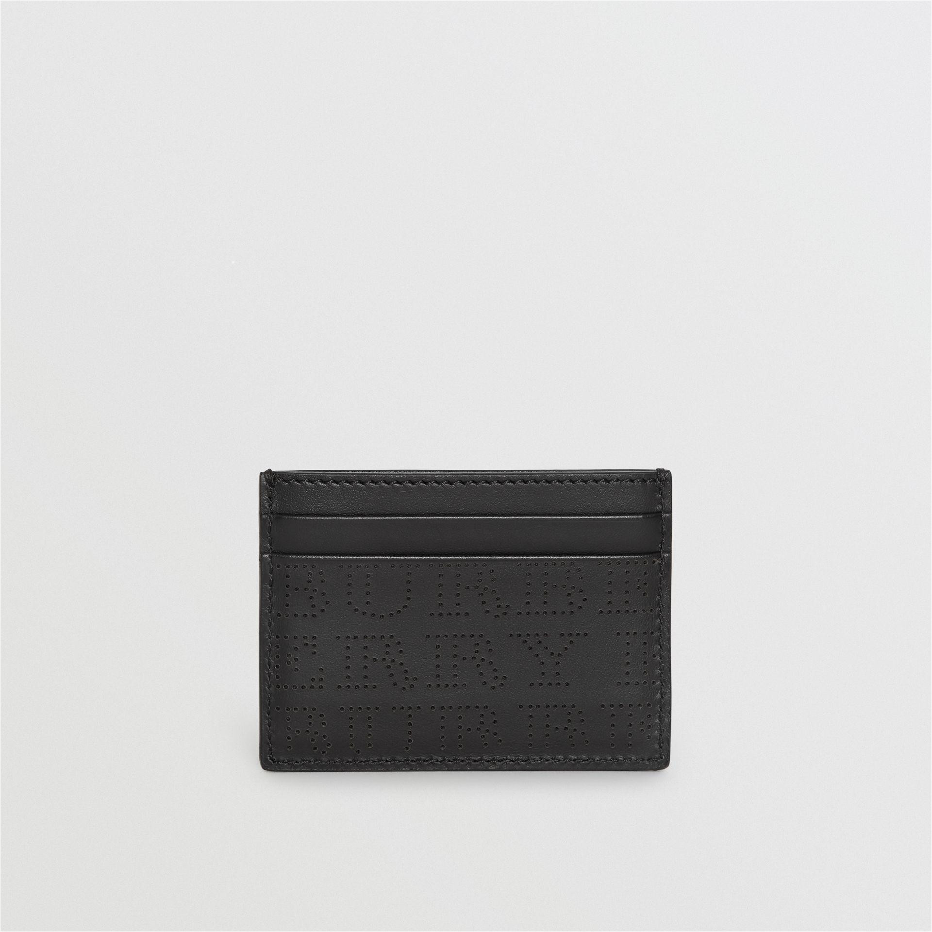 Gucci Blind for Love Card Case Perforated Logo Leather Card Case