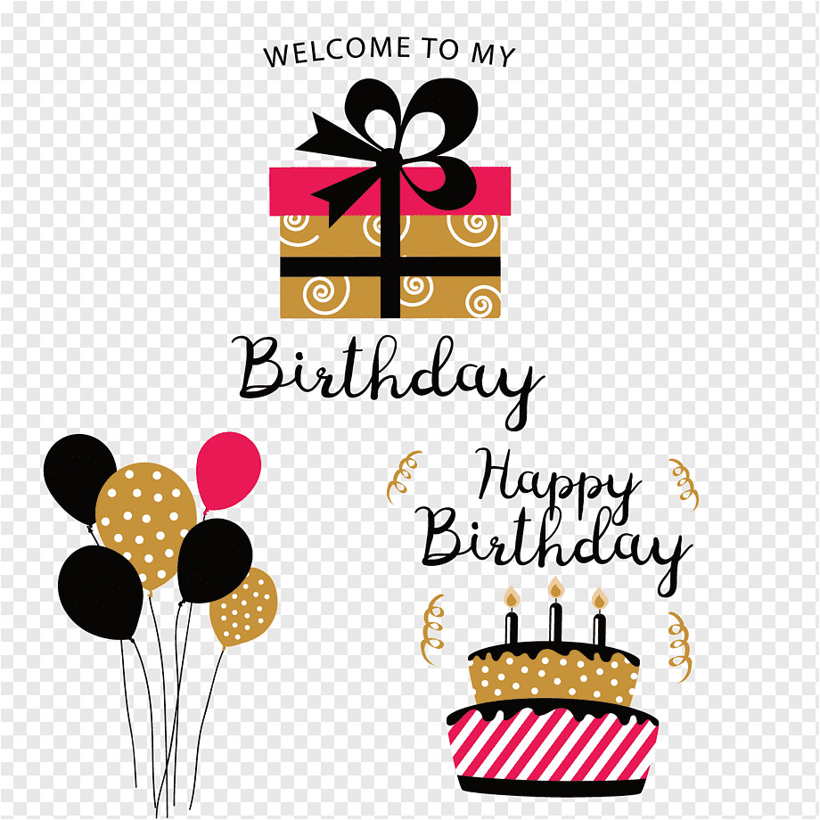 png transparent birthday paper party gift gratis birthday card element other text happy birthday to you png