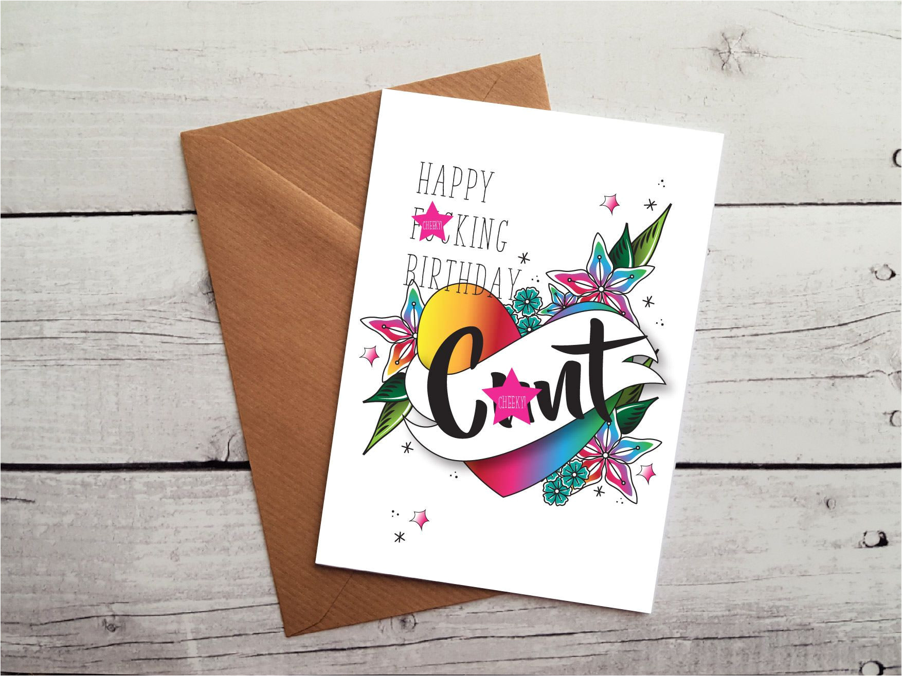 Happy Birthday Stickers for Card Making Funny Birthday Card for Friend Birthday Card Funny
