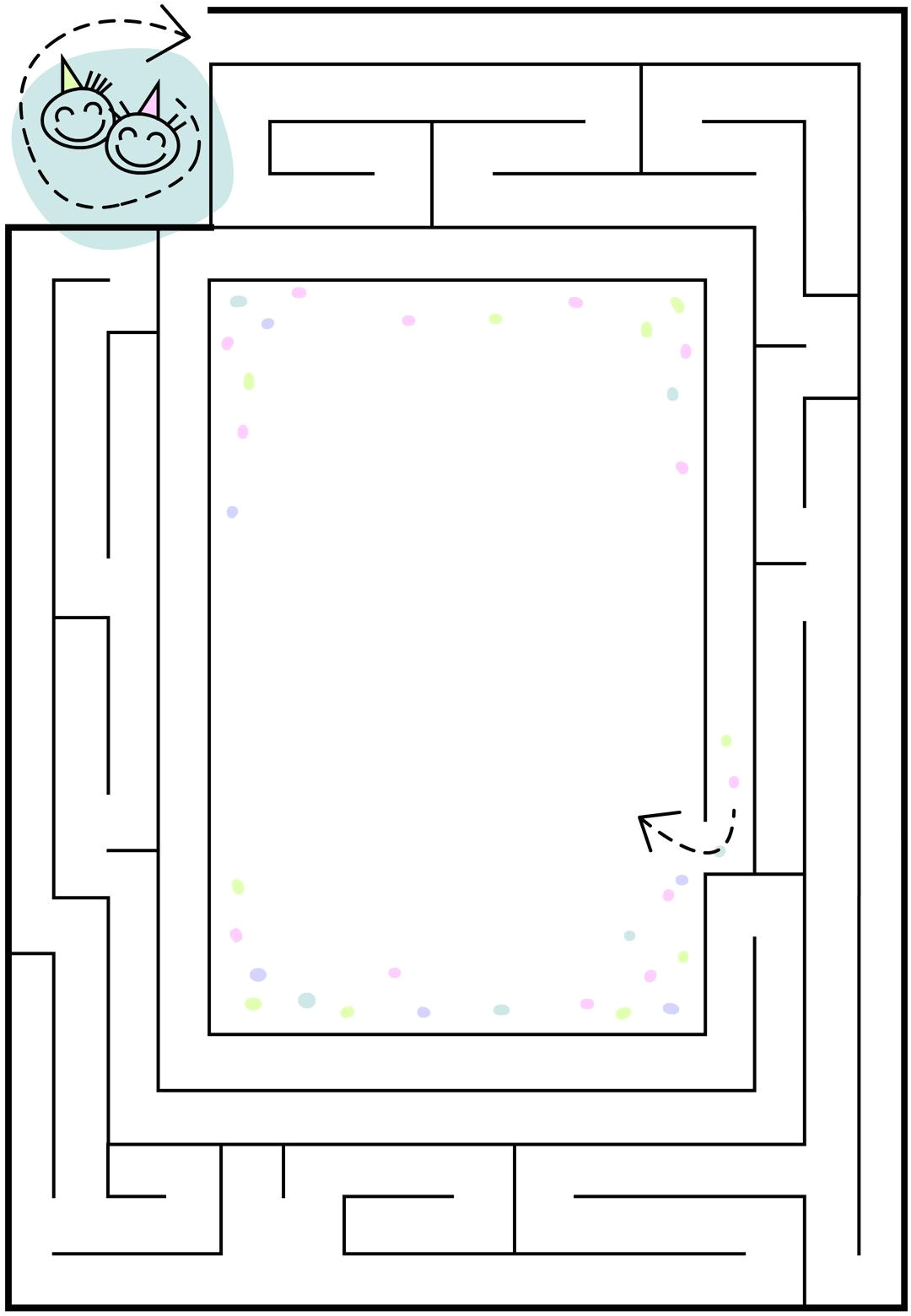 Invitation Happy Birthday Card Template Free Printable Birthday Maze Invitation Birthday