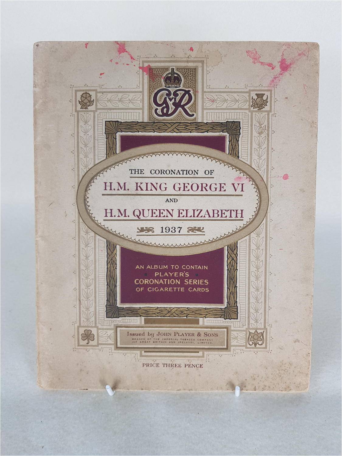 john player coronation of king george vi cigarette card album 1937 10272 main size3 jpg