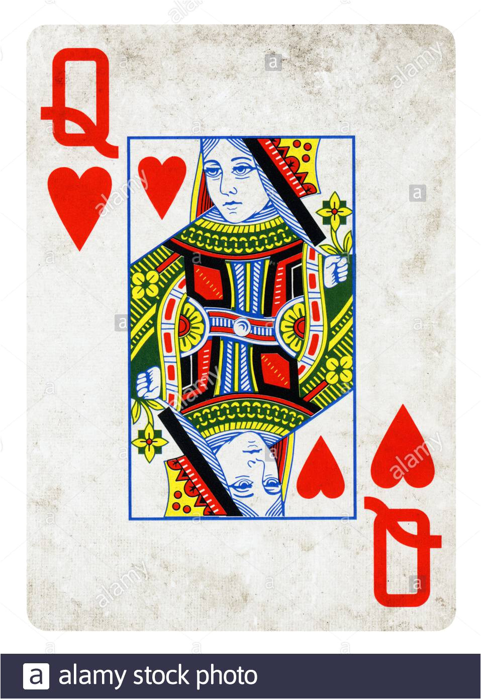 King Of Hearts Love Card Queen Of Hearts Card Vector Stock Photos Queen Of Hearts