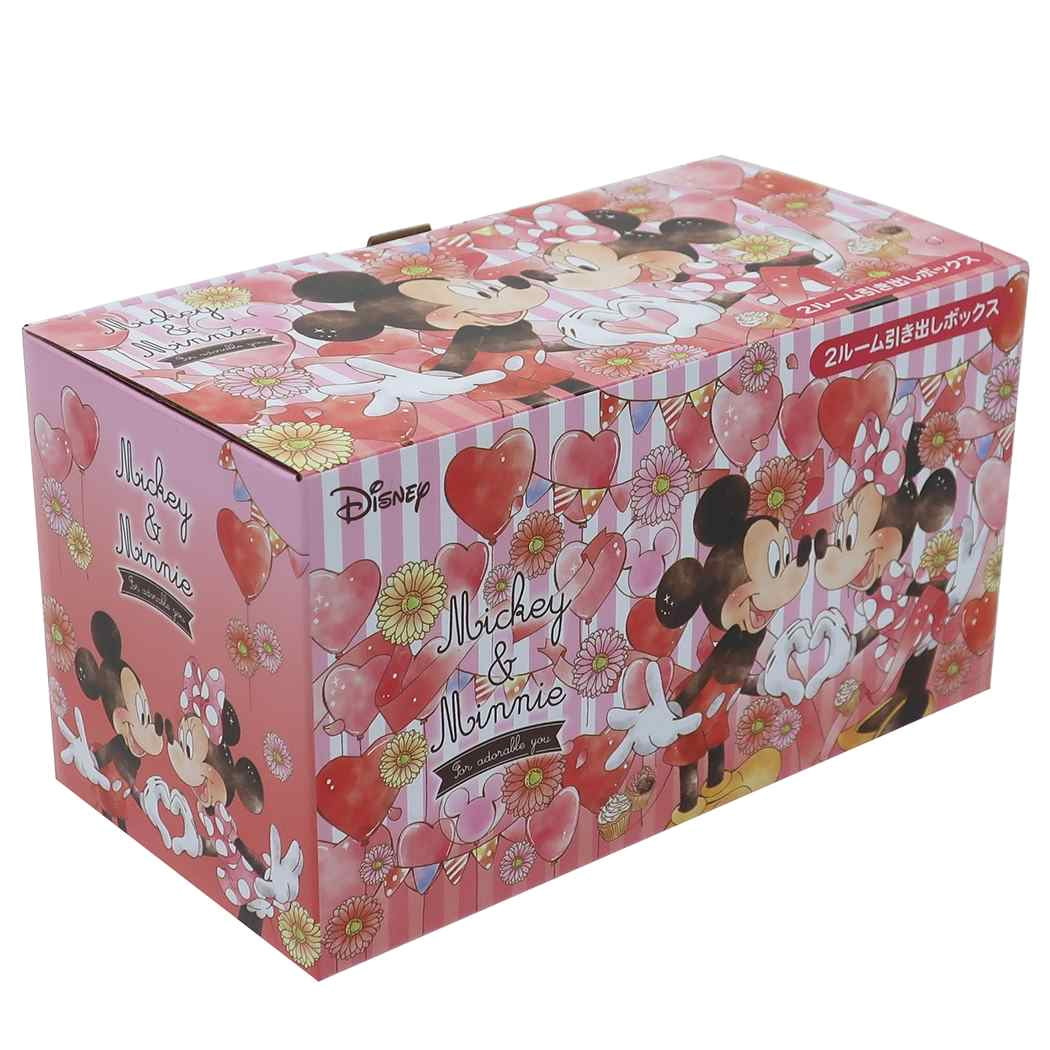 Minnie Mouse Wrapping Paper Card Factory Mickey Mini Desk Storing Box 2 Room Drawer Box Disney Tsuji Cell Mini Box Interior Miscellaneous Goods Fancy Goods Mail order Cinema Collection