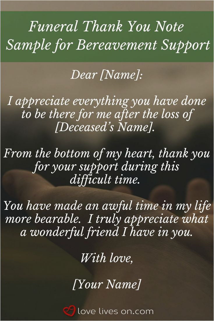 Nice Words for A Thank You Card 33 Best Funeral Thank You Cards with Images Funeral