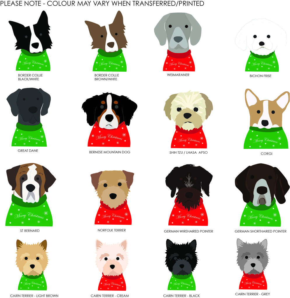 original personalised dogs in christmas jumpers wrapping paper jpg