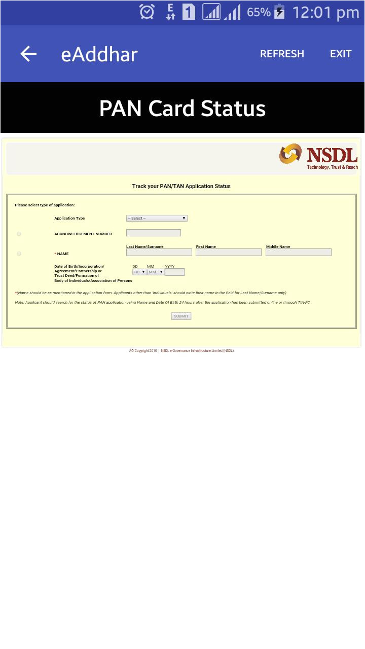 Pan Card Download by Name and Date Of Birth E Aadhaar Passport Pan Card for android Apk Download