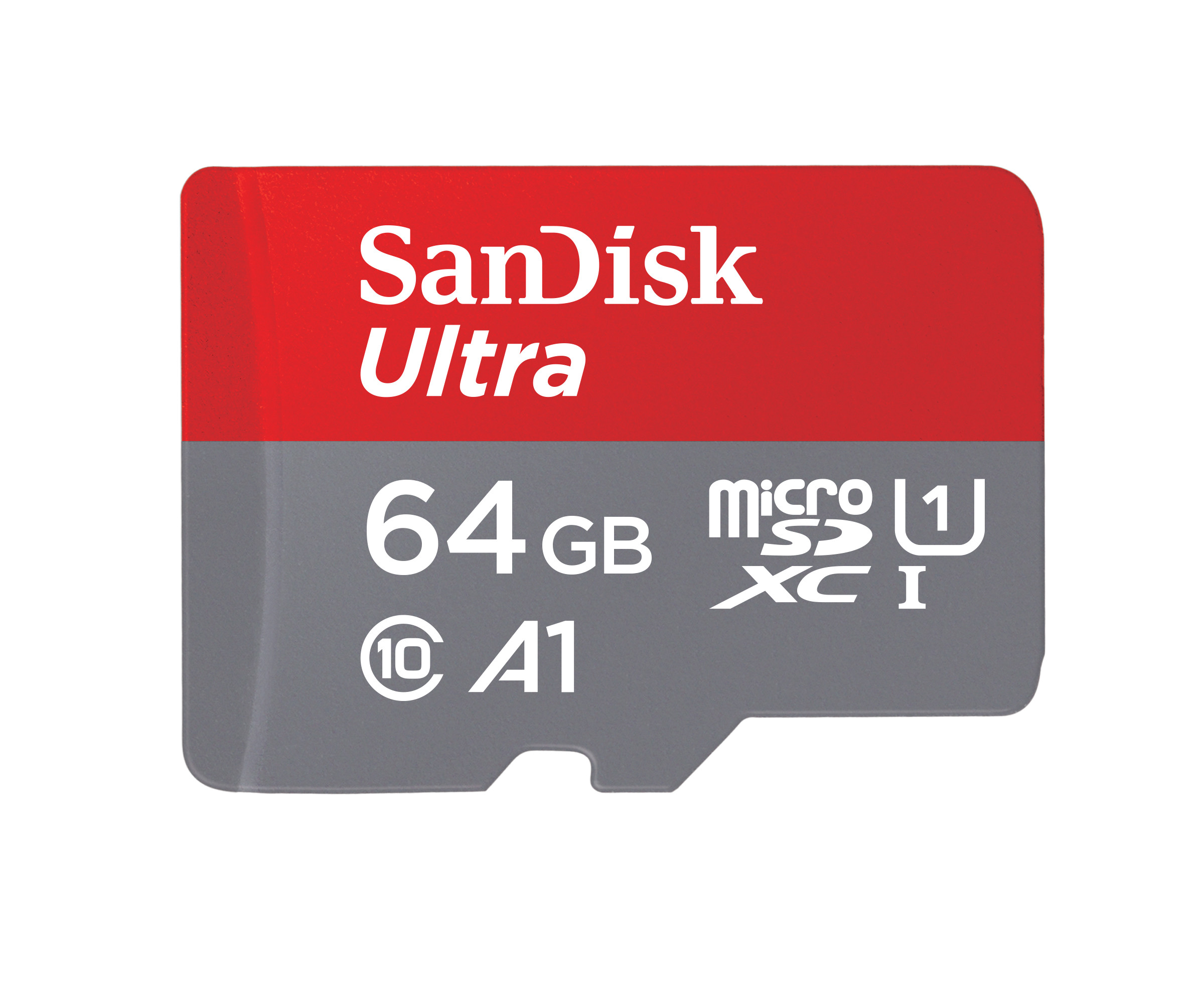 Professional Ultra Sandisk 64gb Microsdxc Card Microsdxc Speicherkarte Ultra 64gb Mobile Gsm A1 Grau Rot Weia