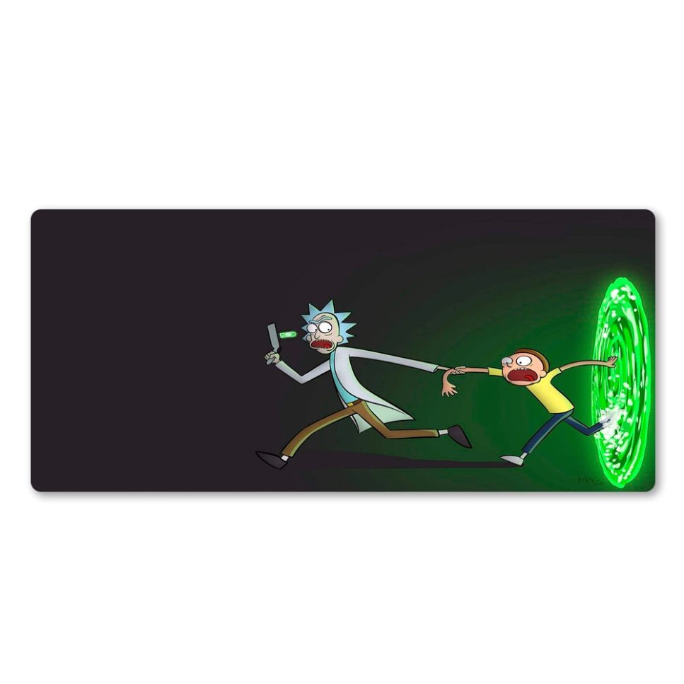 rick and morty mouse pad high quality professional players play mat non slip rubber computer keyboard jpg