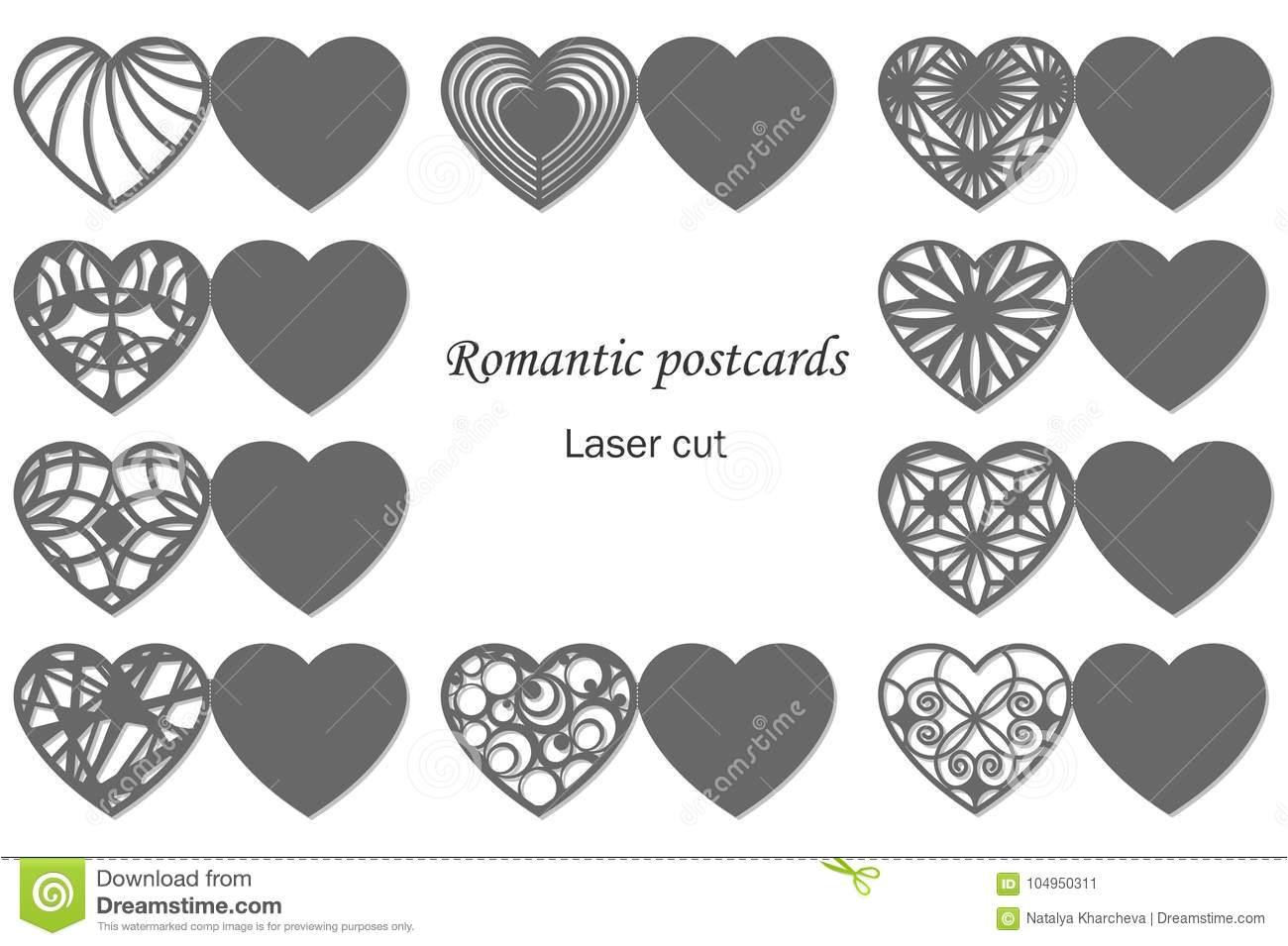 set romantic greeting cards laser cutting suitable birthday valentine s day wedding invitation set romantic greeting 104950311 jpg